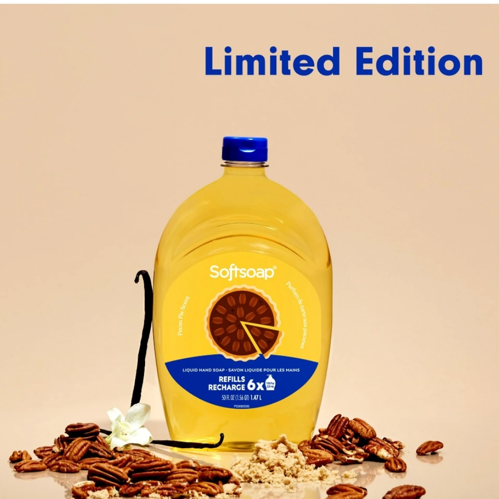 Softsoap Limited Edition Pecan Pie Liquid Hand Soap, Kitchen Ect